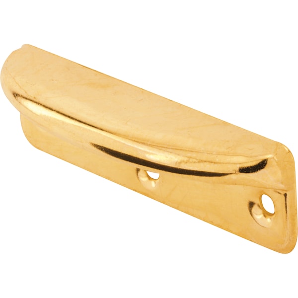 Prime-Line Deluxe Style Wood Window Sash Lift, 3-3/16 in. Hole Centers, Steel (1 Pair) F 2558 - main